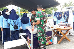 Peringati HUT TNI AU ke-76 tahun 2022, Primkopau Unit I Lanud Gelar Bazar Murah