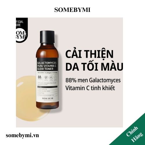 Nước Hoa Hồng Làm Sáng Da Mờ Thâm Some By Mi Galactomyces Pure Vitamin C 200ml (nâu)