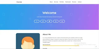 Course Blogger Template 2019