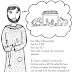 Saint Francis of Assisi Free Coloring Page