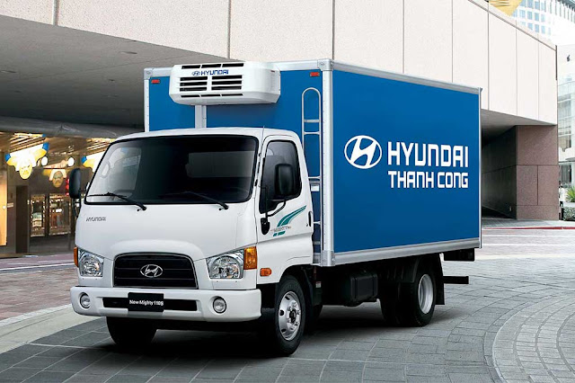 Hyundai 110s 7 tấn thùng bạt, thùng kín, thùng lửng