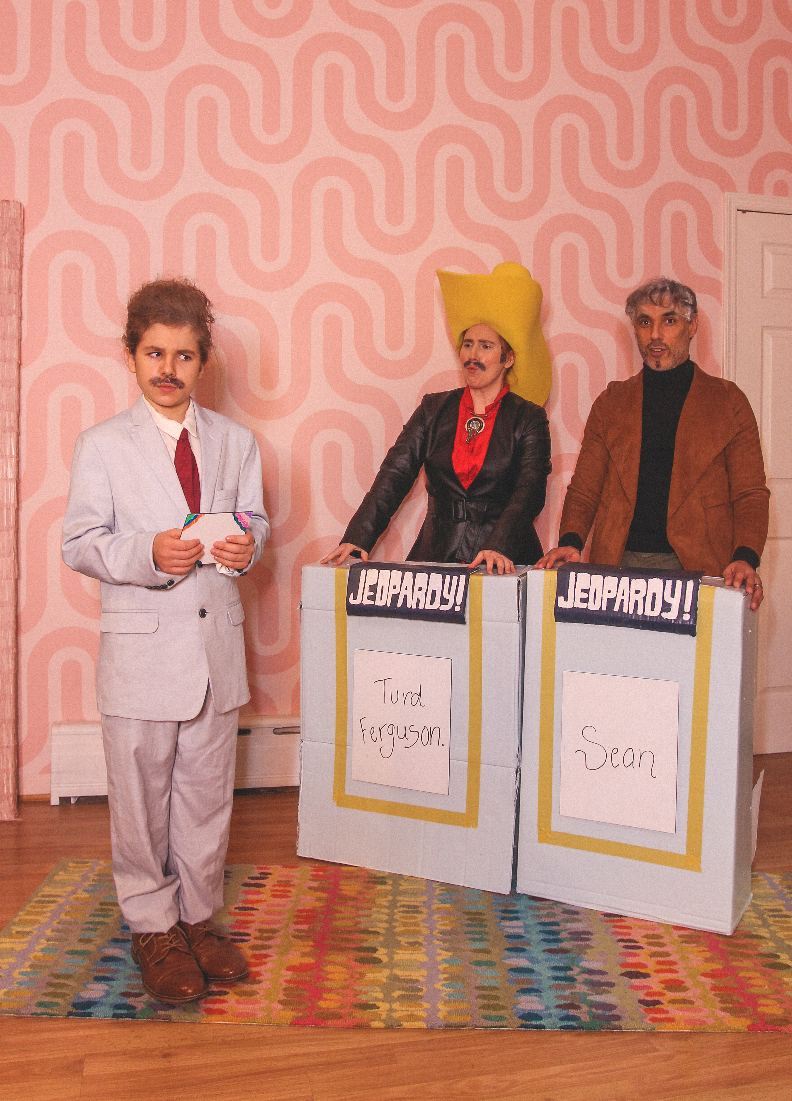 snl  halloween costume ideas // SNL celebrity jeopardy halloween costume ideas // group halloween costume ideas // easy diy halloween costume ideas for groups // halloween costume ideas // diy halloween costume ideas // Saturday night live skit halloween costumes // Saturday night live halloween costumes // diy halloween costume ideas // family halloween costume ideas // diy family halloween costume // funny halloween costume ideas // funny halloween costumes // group costume ideas // easy group halloween costumes // halloween costumes from cardboard boxes // sustainable halloween costumes // do it yourself halloween costumes // easy diy halloween costume ideas // celebrity jeopardy turd Ferguson costume // celebrity jeopard snl Sean Connery costume // snl Alex trebek halloween costume