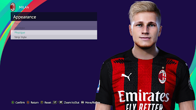 PES 2021 Faces Tommaso Pobega by Rachmad ABs