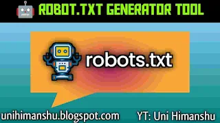 Robot.txt Generator