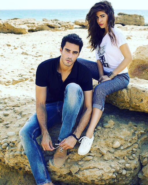 Ayesha Omer & Sikander Rizvi Hottest Photoshoot for Pepe Jeans Pakistan