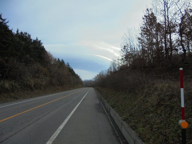 24号道路の米子大山線を歩いて帰ります