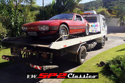 Volkswagen SP2 no guincho