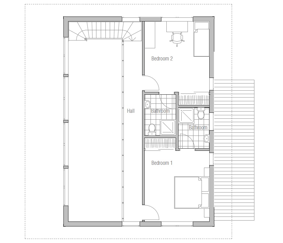  Contemporary  House  Plans  Small Modern  House  CH50