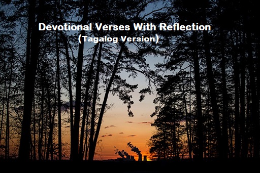 Devotional Verses With Reflection Tagalog