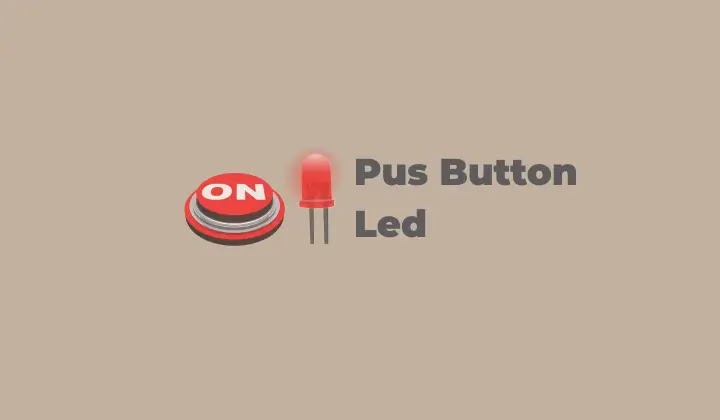 Simulasi Nyala Lampu LED Bergantian Menggunakan Tombol Push Button Menggunakan Wokwi