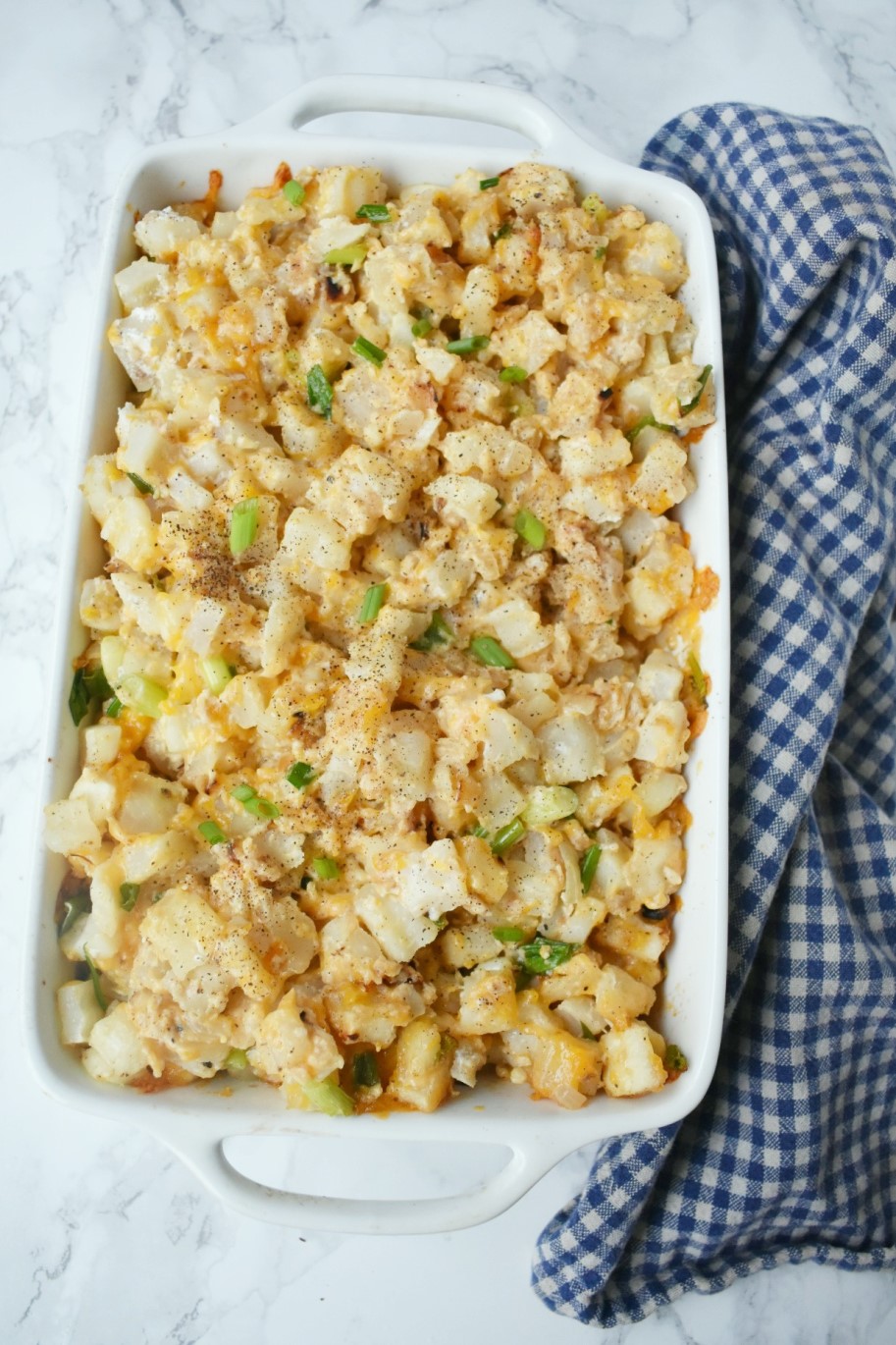 Healthier Cheesy Potatoes