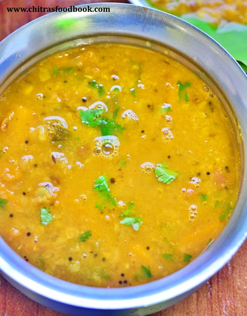 Pressure cooker idli sambar