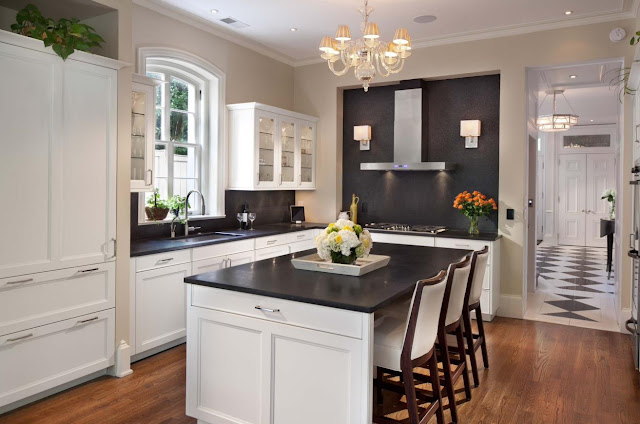 The best type of chandelier depends on the size of your kitchen and the overall style