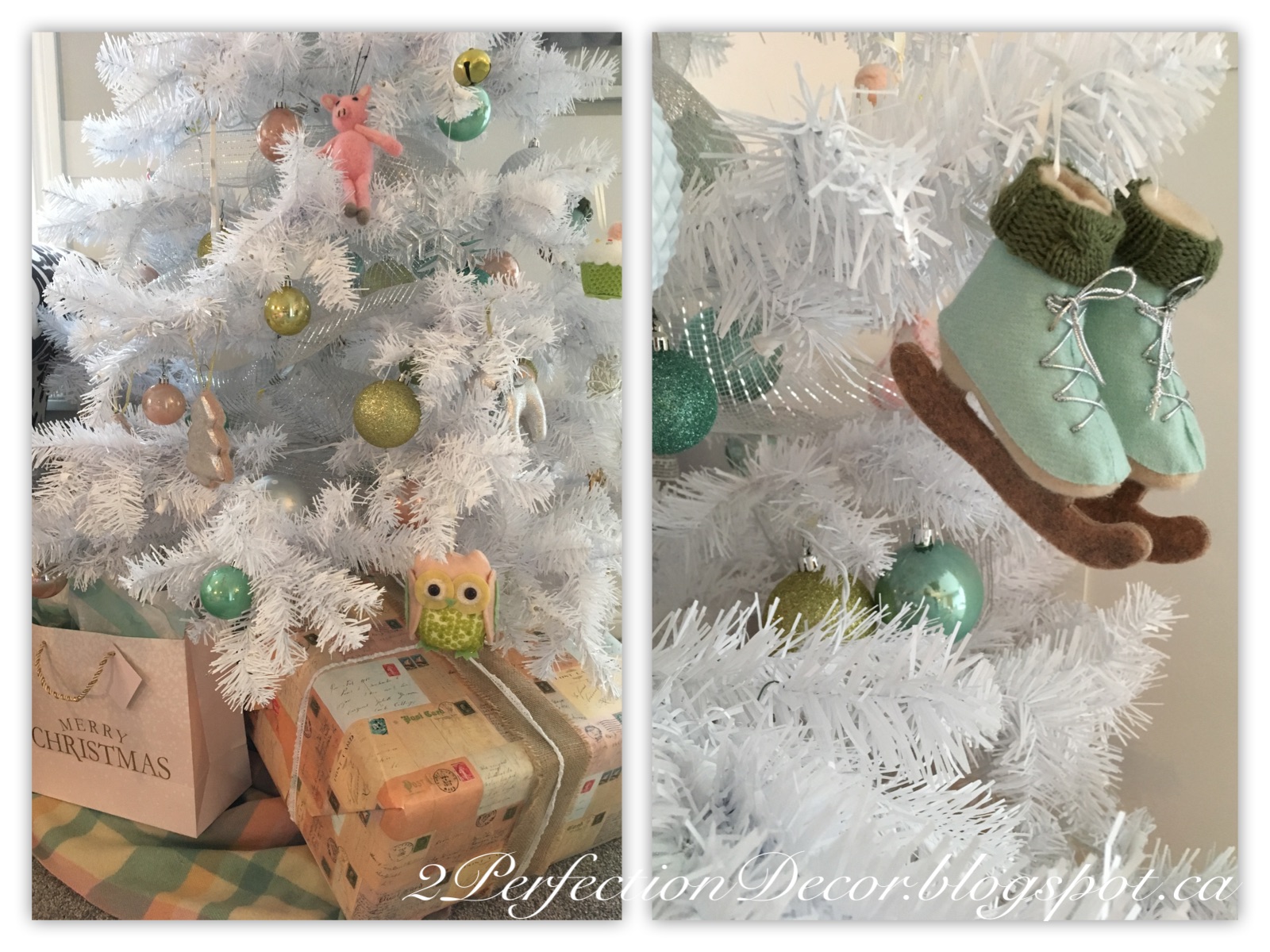 2Perfection Decor  Kids Pastel Christmas  Tree