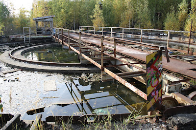 Dépôt de train abandonné Berlin - plaque tournante