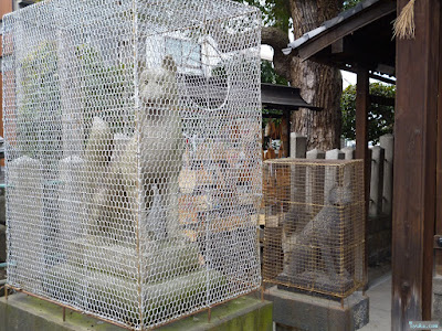 恵美須神社豊受稲荷神社白狐