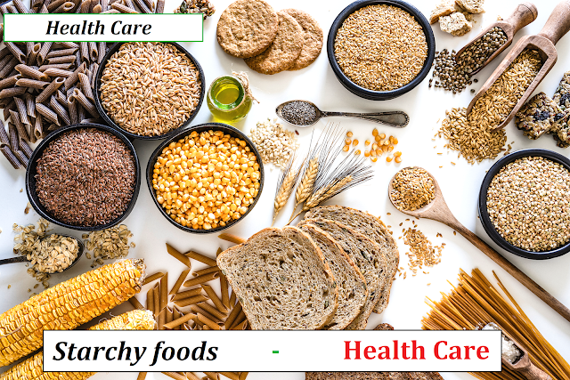 Carbohydrates from starchy foods