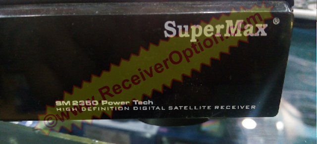 SUPERMAX SM 2350 POWER TECH HD RECEIVER ORIGINAL DUMP FILE