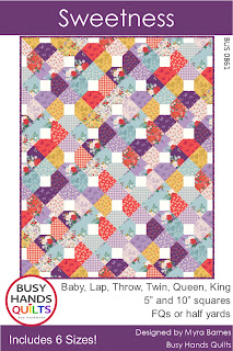 Sweetness Quilt Pattern by Myra Barnes of Busy Hands Quilts
