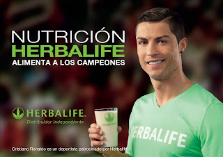 Cristiano Ronaldo Patrocinado por Herbalife