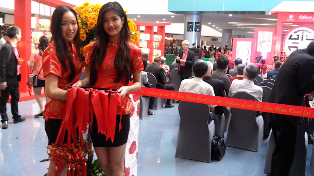 Sm North EDSA's first activity for the coming Chinese New Year is the unveiling of over 100 hand painted Chinese lanterns by the notable Chan Lim Family of Artists and Students.