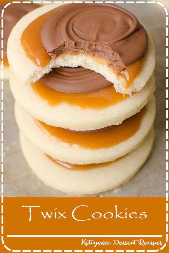 Twix Cookies are a soft sugar cookie crust, with a creamy caramel on top which is topped with milk chocolate. This delicious cookie explodes with Twix flavor and are super fun to make! Skip the candy bar and make your own! |Cooking with Karli| #twix#cookie #cookiecup #candybar#candybarcookie #copycat #caramel#recipe