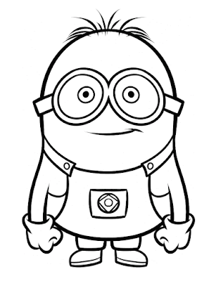 Personajes de Los Minions para colorear