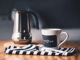 coffee in kitchen