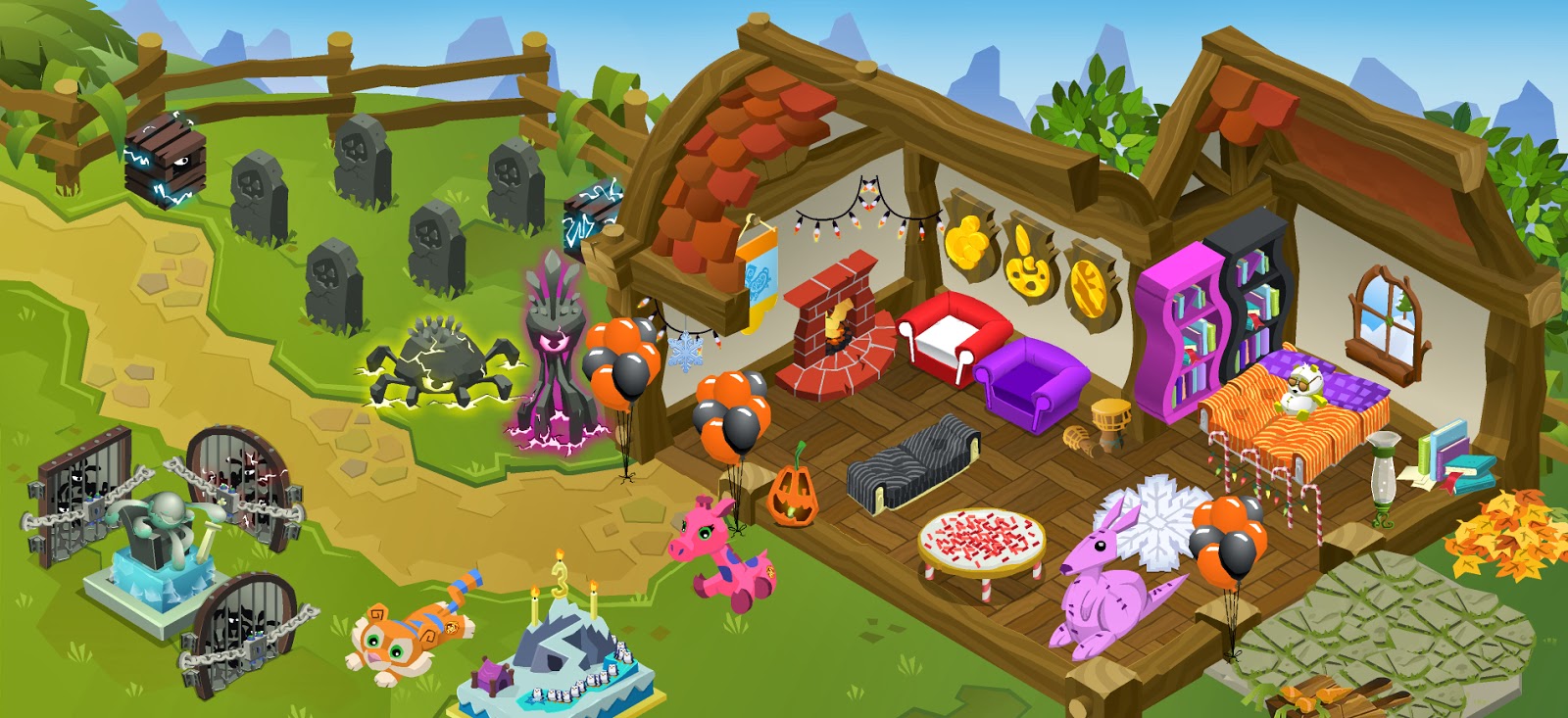  Animal  Jam  Den Decorating  Ideas  For Non Members 