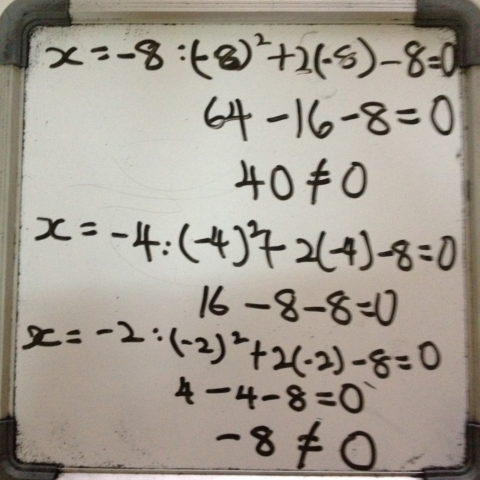 MATEMATIK Tingkatan 4&5 SPM~~: 2.4Punca Persamaan Kuadratik