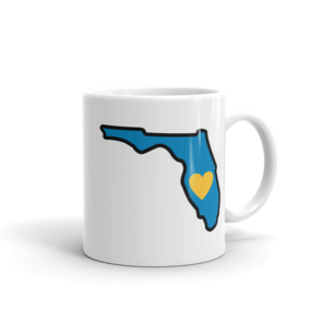 Heart in Florida | Coffee Mug