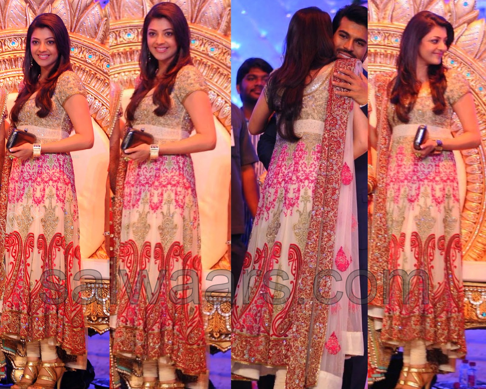 kajal Agarwal at Ramcharan Wedding Reception