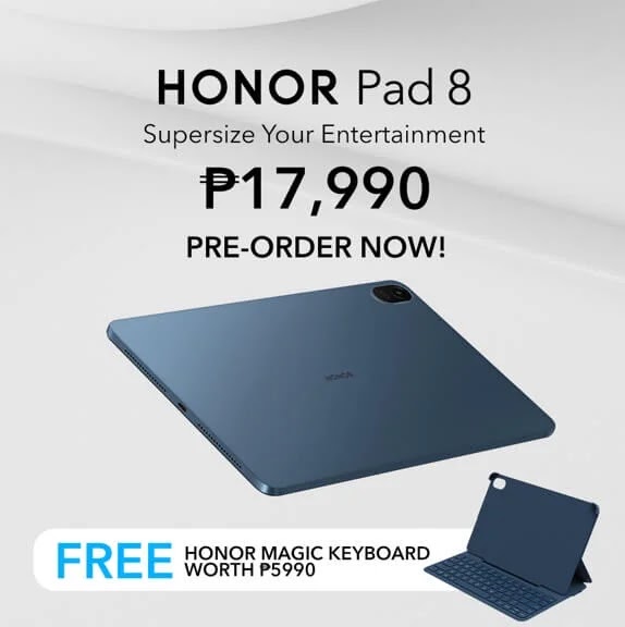HONOR's First Tablet - HONOR Pad 8 Arrives in PH for Only Php17,990