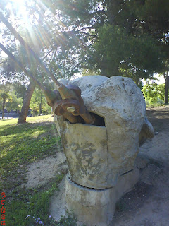 cabeza Parque de la Paz Zaragoza