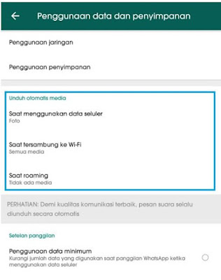 Langkah Mematikan Fitur Auto Download di Whatsapp Langkah Menonaktifkan Download Otomatis Di Whatsapp Agar Ekonomis Kuota