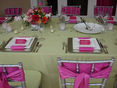 Wedding Table Linens on Together With Apple Green Bengaline Table Linens And Chair Pads