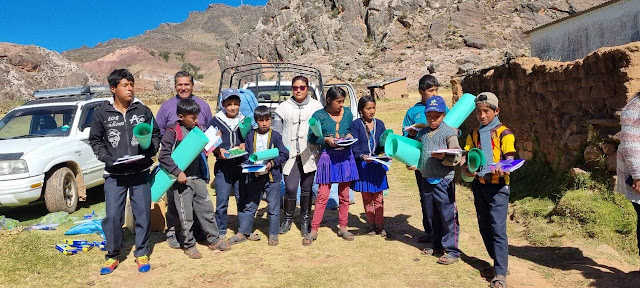 Ein herzliches Danke von den Kinder in den Bergen Boliviens