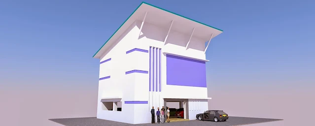 Bentuk Kantor Sederhana