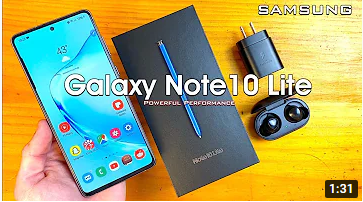 REVIEWS | Samsung Galaxy Note10 Lite | First Impressions Trailer Short Intro Video | Galaxy Note10 Lite | by Tech 4 ATech