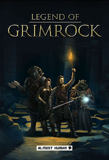 Legend of Grimrock+pc+game+art+cover+roll game+old school+retro+rgp