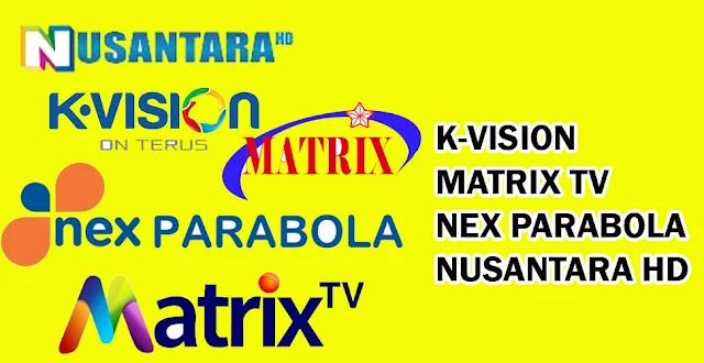 K-Vision Matrix TV Nex Parabola dan Nusantara HD Pindah ke Telkom 4