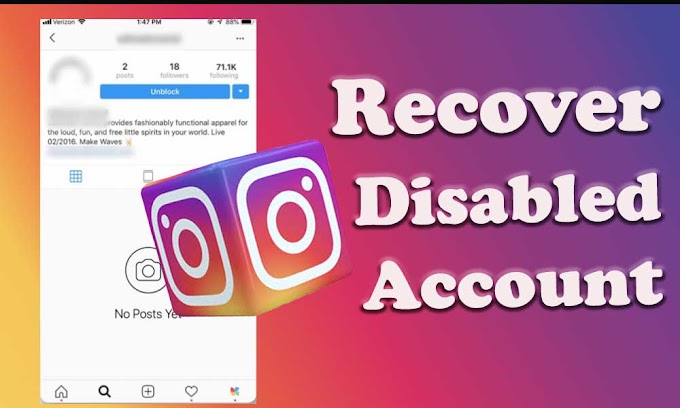 How to Recover Disabled Instagram Account (Reactivate)