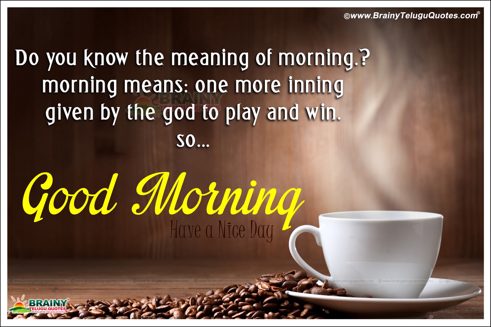 Inspirational Good Morning Messages Motivations Wallpapers