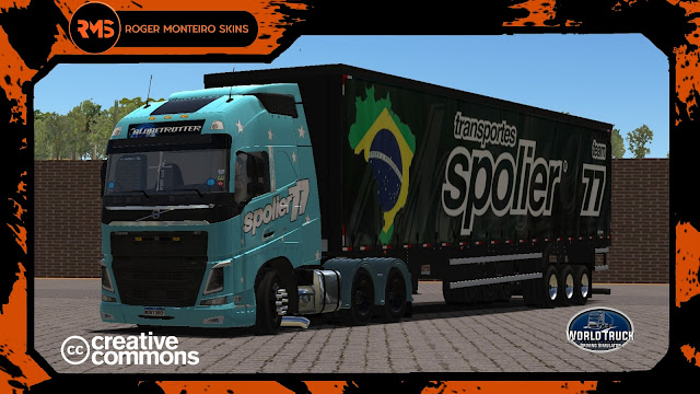 SKINS WORLD TRUCK DRIVING SIMULATOR ROGER MONTEIRO SKINS