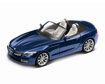  Blue on Roadster Bmw Z4 Deep Sea Blue Miniature