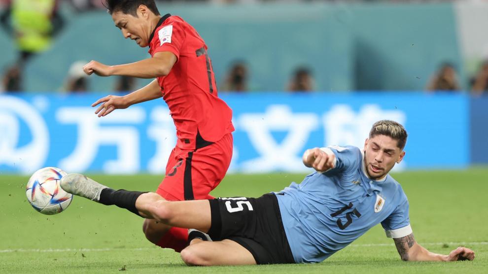 Uruguay no se sacó ventajas con Corea del Sur en su inicio mundialista