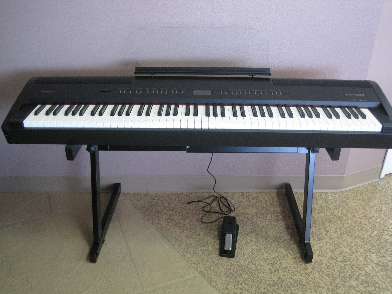 Az Piano Reviews Review Roland Fp80 Digital Piano Portable Powerful