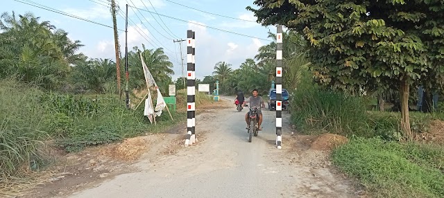 PORTAL AKAN DIBUKA SELAMA SEPULUH HARI, CAMAT BANDAR MASILAM : PORTAL AKAN TERPASANG KEMBALI