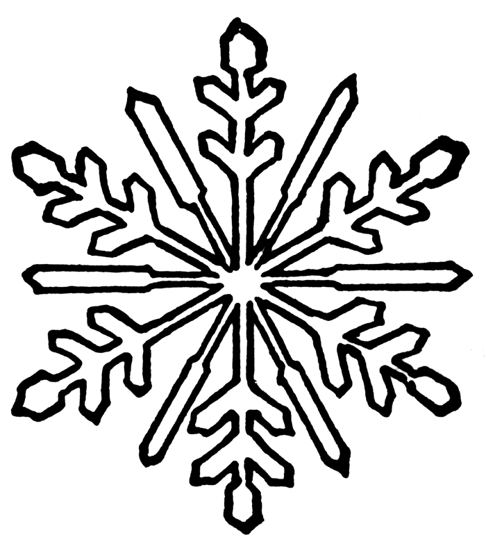 Clipart For Free: Snowflake