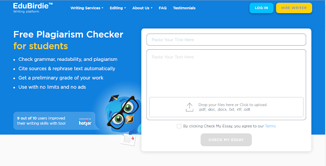 Edubirdie Plagiarism Checker